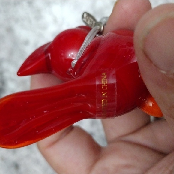 Lenox For the Holidays Cardinal art glass Christmas ornament - Picture 9 of 13